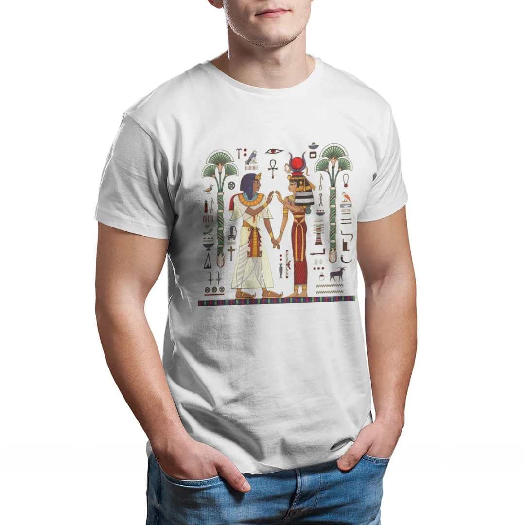T-Shirt Égyptien<br> Anubis et Isis