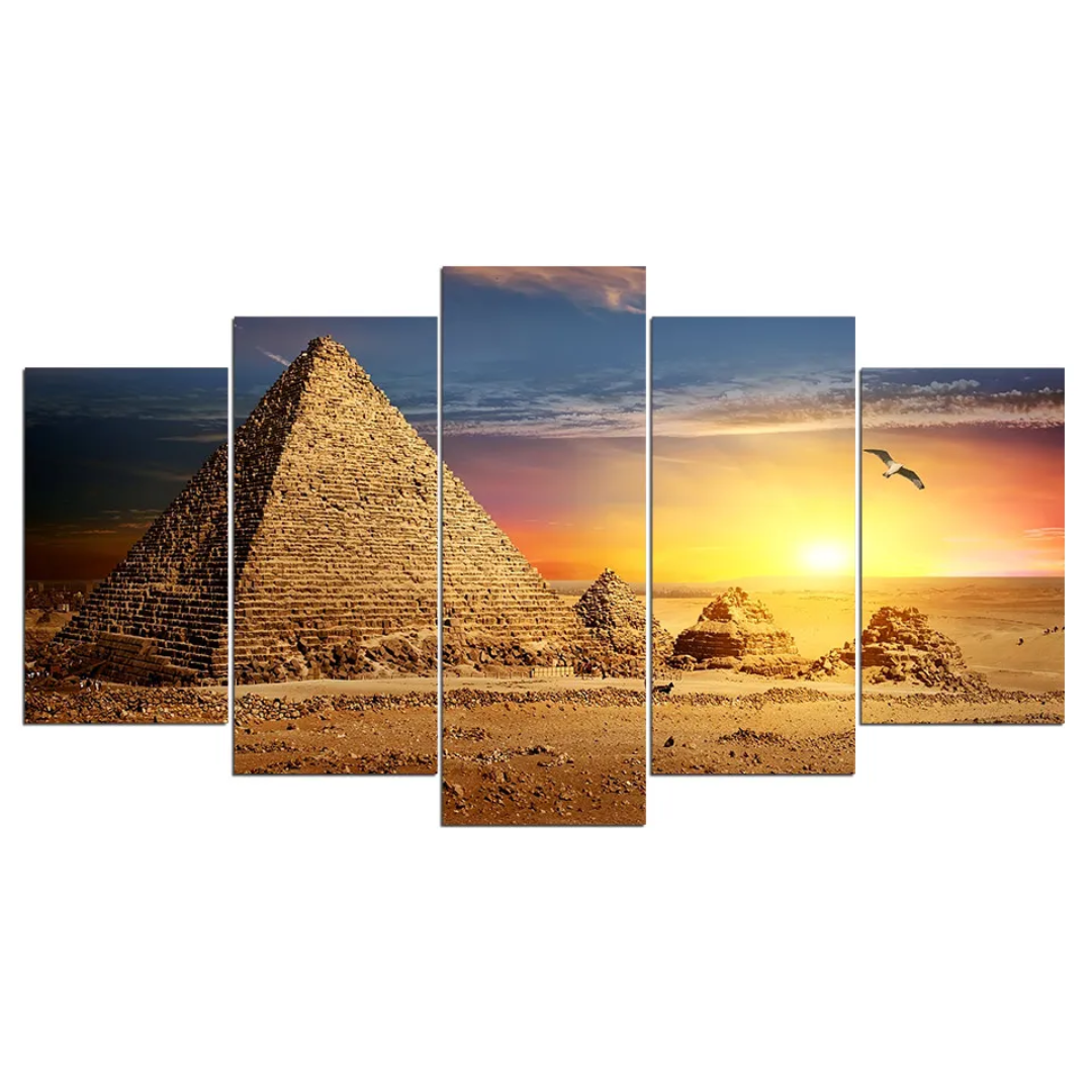 Tableau Égyptien<br> Cosmos & Pyramides
