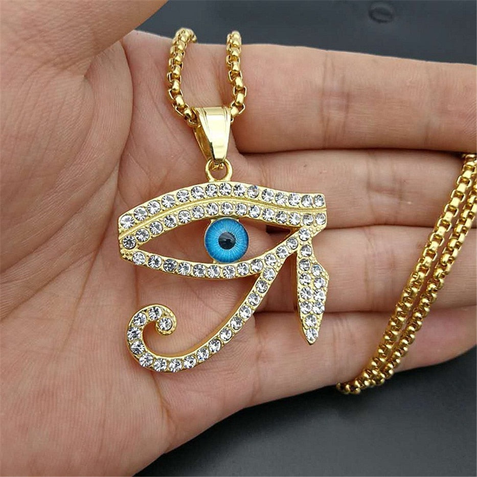 Collier Œil Bling de Râ | Ancienne Égypte