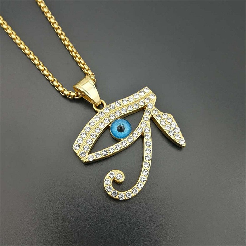 Collier Œil Bling de Râ | Ancienne Égypte