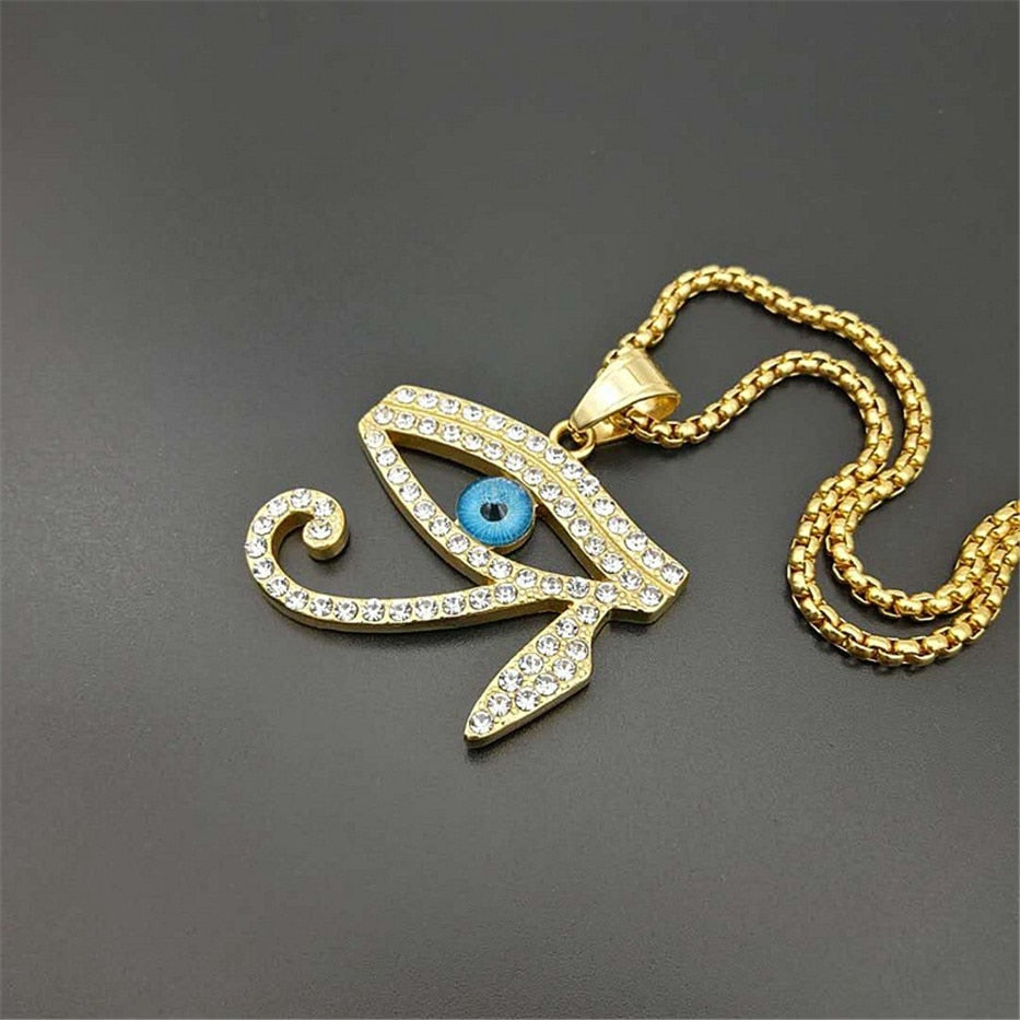 Collier Œil Bling de Râ | Ancienne Égypte