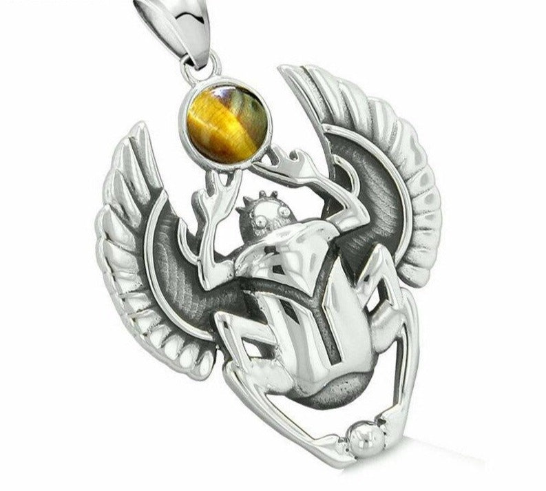 Collier Égyptien symbole soleil