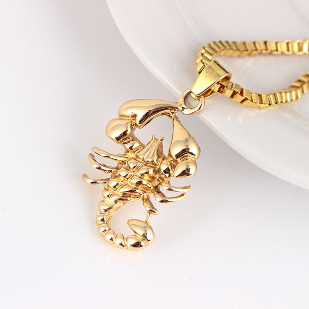 Collier Égyptien insecte araignée