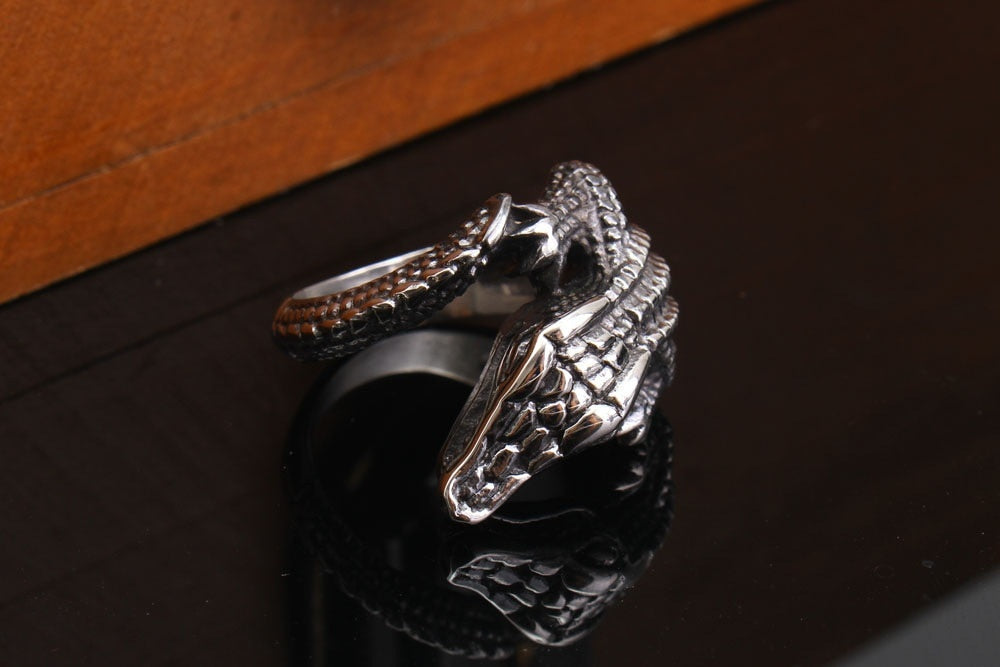 Bague Sobek protecteur d'Horus