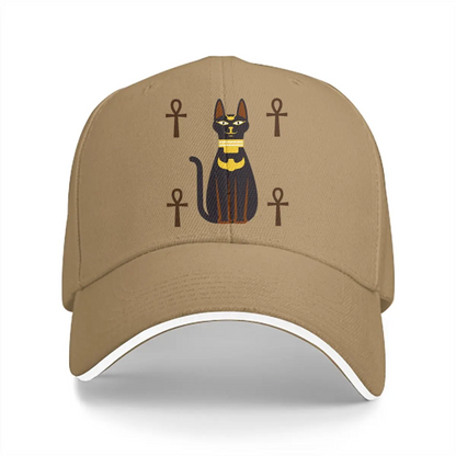 Casquette Égyptienne <br>Déesse Bastet