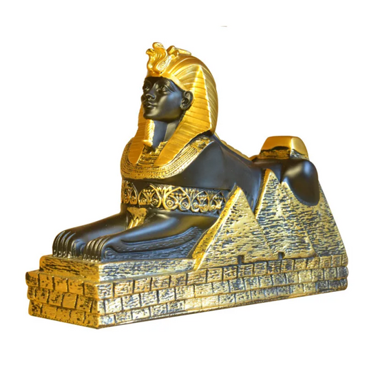 Statue Égyptienne <br>Sphinx Éternel