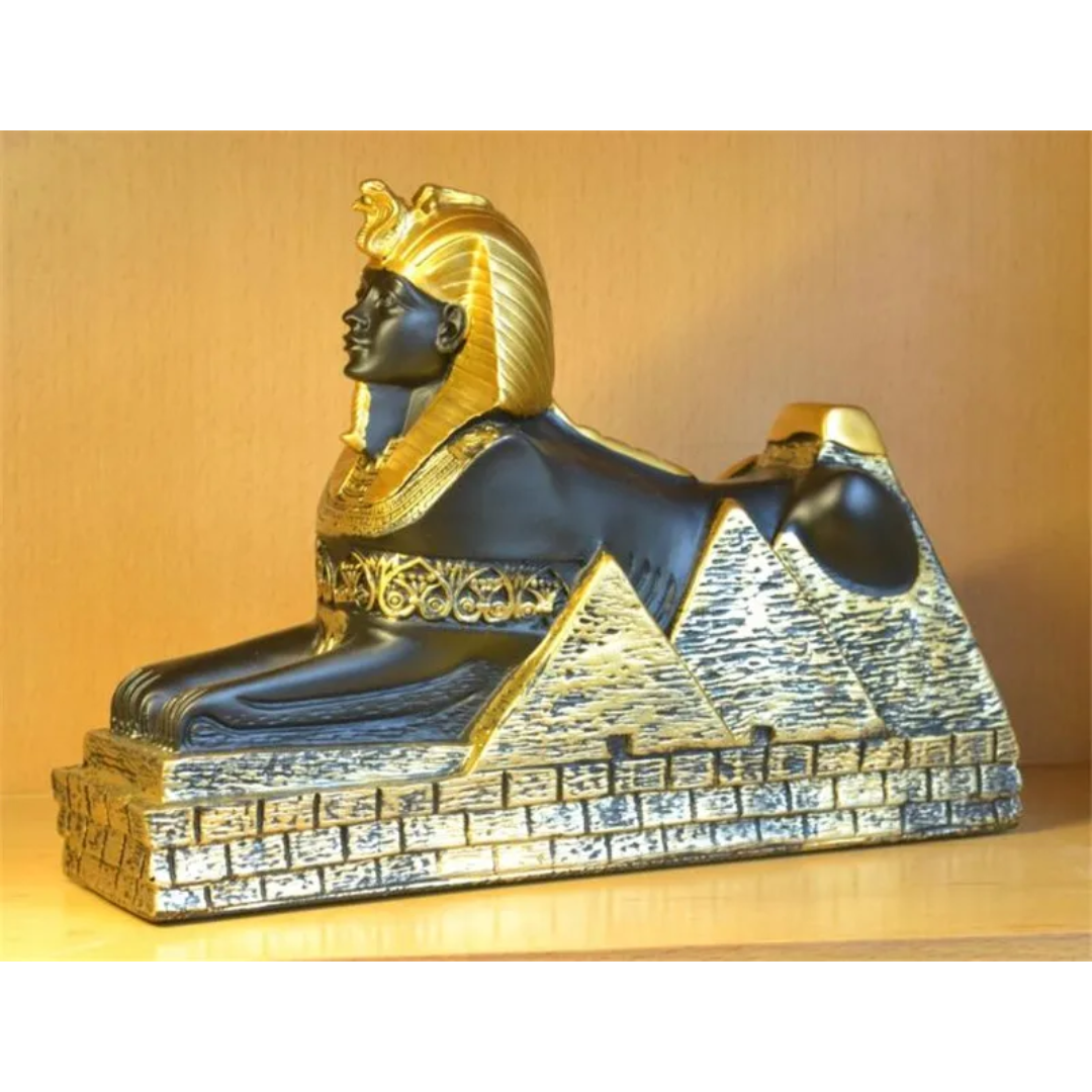 Statue Égyptienne<br> Sphinx éternel