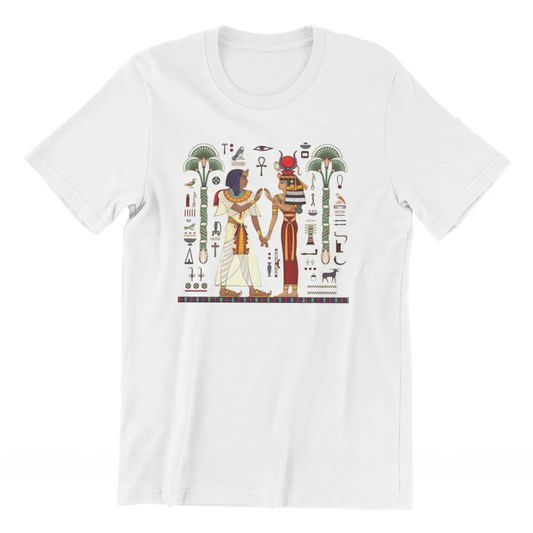 T-Shirt Égyptien<br> Anubis et Isis 