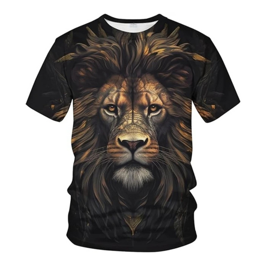 T-Shirt Égyptien<br> Miysis le Lion 