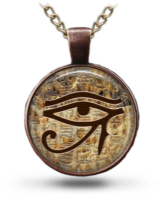 Collier Œil Antique | Ancienne Égypte