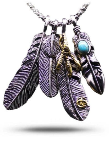 Collier Plumes d'Horus | Ancienne Égypte