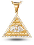 Collier Pyramide de Cristal | Ancienne Égypte