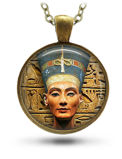 Collier Souveraine Néfertiti | Ancienne Égypte