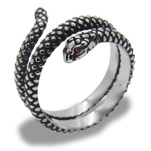 Bague Égyptienne<br> Apophis de Fer (Acier) 