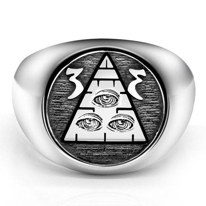 Bague Égyptienne Pyramide du Complot (Argent) | Ancienne Égypte