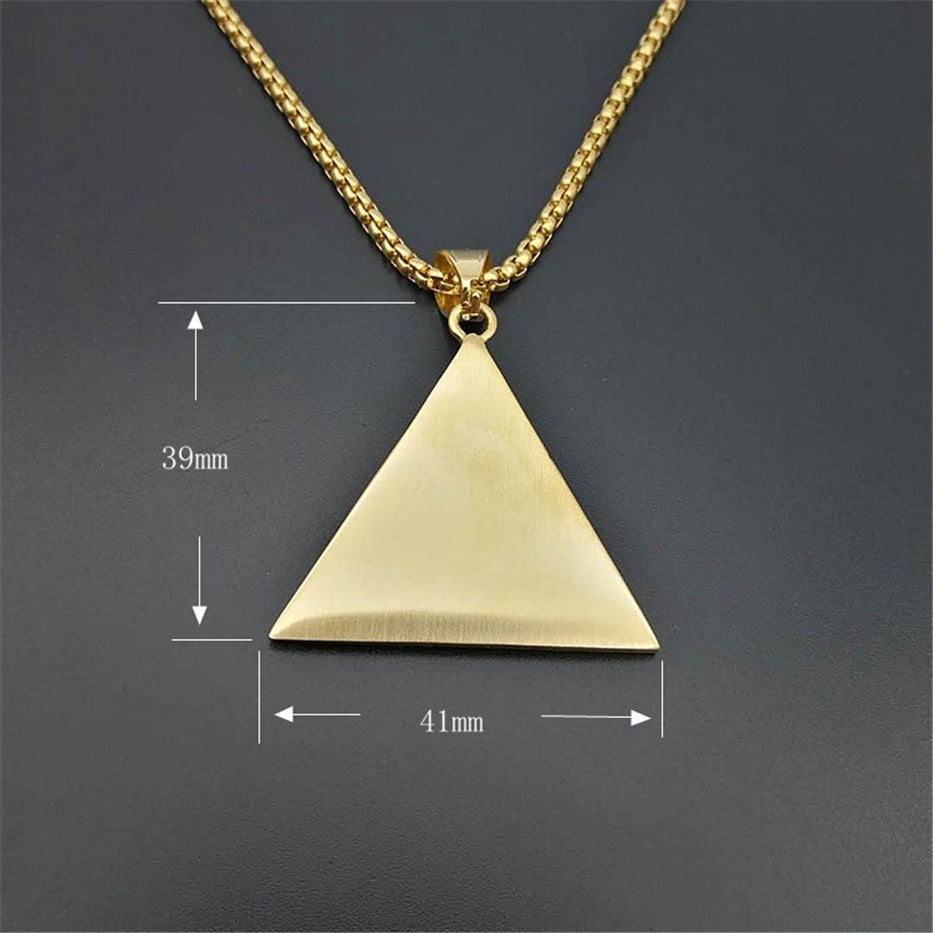 Collier Pyramide Éveillée | Ancienne Égypte