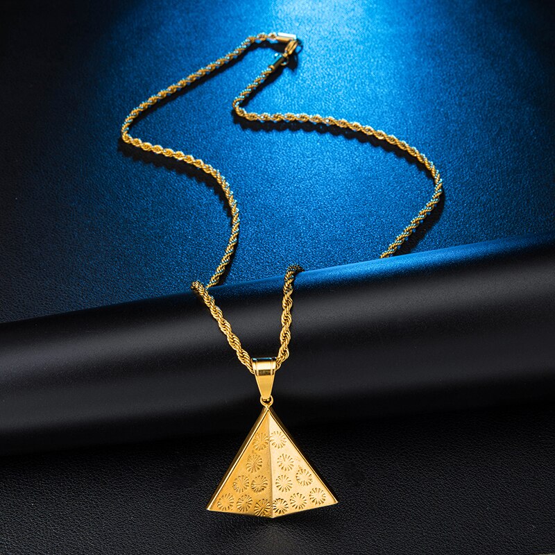 Collier Pyramide de Lumière | Ancienne Égypte