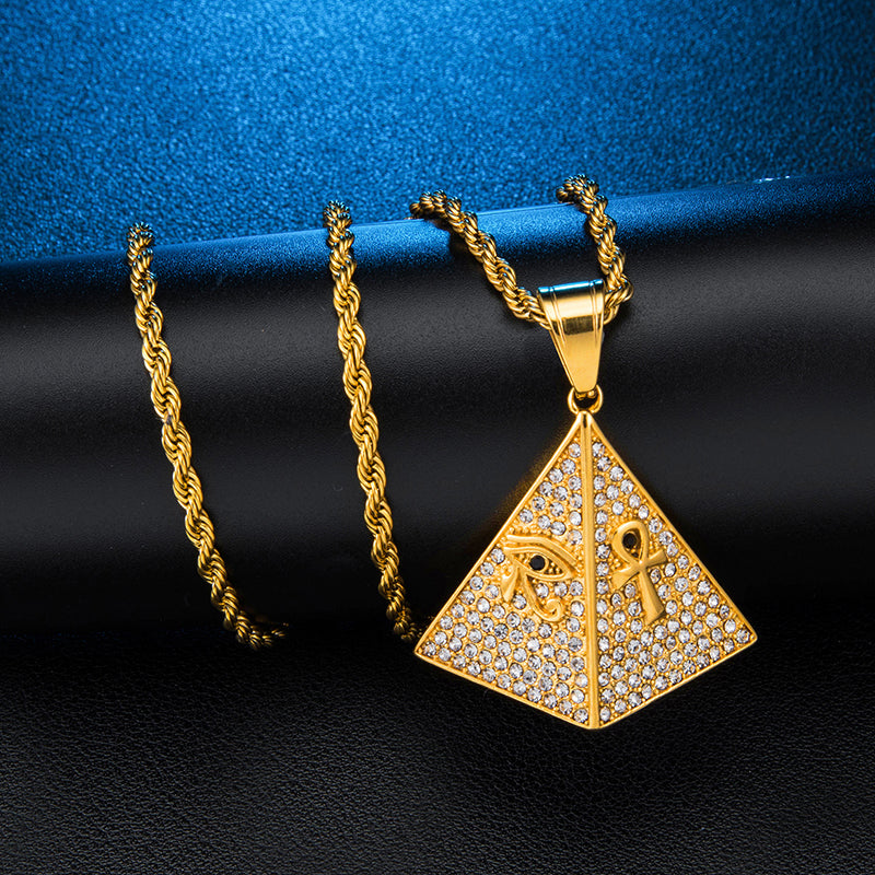 Collier Pyramide de Lumière | Ancienne Égypte