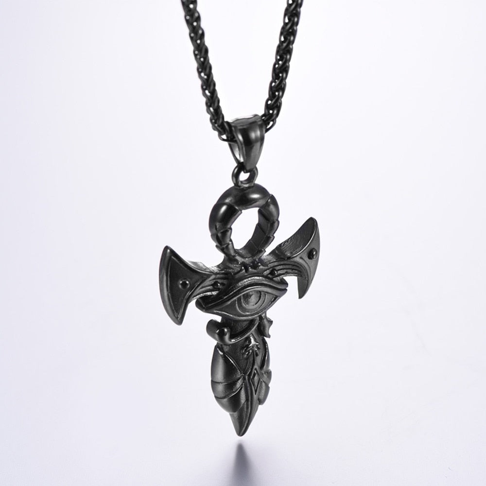 Collier Égyptien Ankh religieux