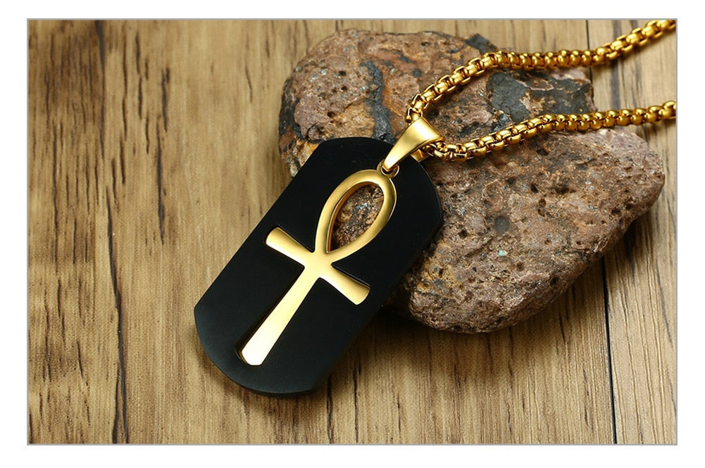 Collier Égyptien croix Ankh