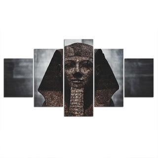 Tableau Égyptien Pharaon Noir