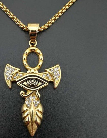 Collier Glaive Sacré | Ancienne Égypte