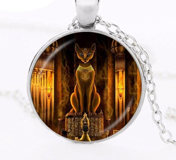 Collier Temple de Bastet | Ancienne Égypte