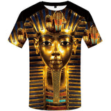 T-Shirt Égyptien Toutankhamon d'Or | Ancienne Égypte